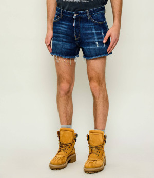 Dsquared2 Jeansowe szorty Cut Off | Slim Fit