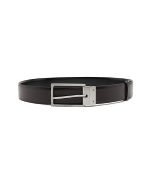 Calvin Klein Skórzany pasek ADJ/REV SLIM FRAME 35MM