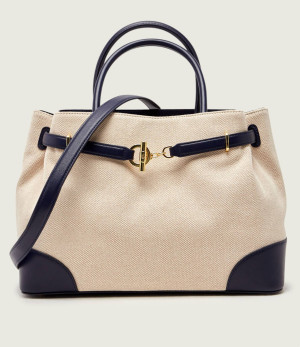 LAUREN RALPH LAUREN Kuferek Blaike | z dodatkiem skóry