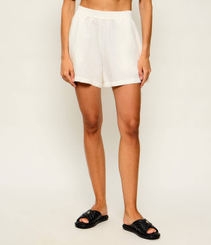 BOSS ORANGE Lniane szorty C_Tallan | Relaxed fit