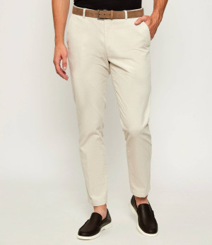 Oscar Jacobson Spodnie Denz | Slim Fit | sztruks