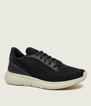 BOSS BLACK Sneakersy Titanis_Slon_knwal | z dodatkiem skóry