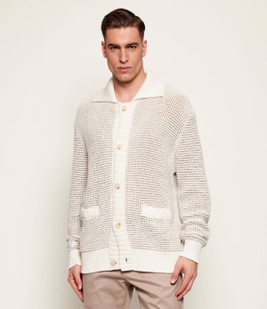BOSS BLACK Wełniany kardigan H-Ulivi | Regular Fit
