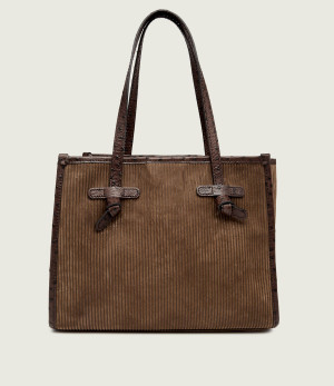 GIANNI CHIARINI Shopperka Marcella | zamsz