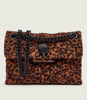 Kurt Geiger Torebka na ramię MINI KENSINGTON | zamsz