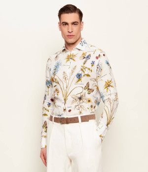 Stenströms Lniana koszula | Slim Fit