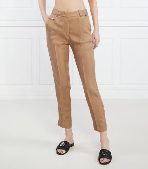 Liu Jo Spodnie | Regular Fit | z dodatkiem lnu