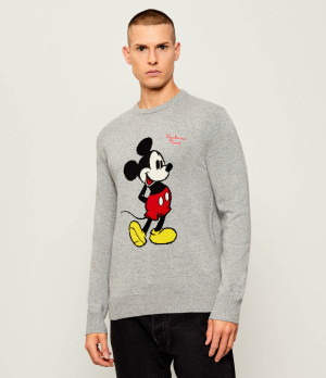 ST.Barth Sweter Heron ST. BARTH X DISNEY | Regular Fit | z dodatkiem wełny i kaszmiru
