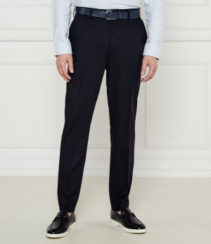 BOSS BLACK Spodnie H-Genius-DTL-WG-252 | Slim Fit | z dodatkiem wełny