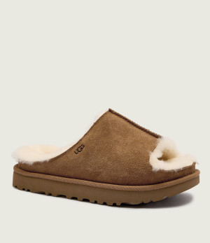 UGG Obuwie domowe Greenport | z dodatkiem wełny| shearling | zamsz