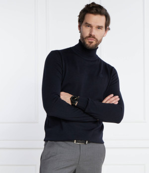 Karl Lagerfeld Wełniany golf | Regular Fit