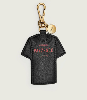 Pinko Skórzany brelok T-SHIRT PAZZESCO