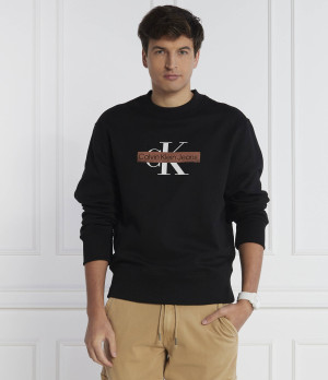Calvin Klein Jeans Bluza MONOLOGO STENCIL | Regular Fit