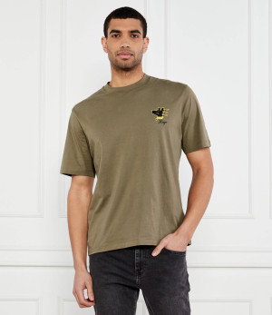 Hugo Blue T-shirt Nagulop | Relaxed fit