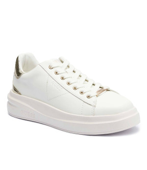 Guess Skórzane sneakersy Elbina