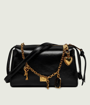 Dolce & Gabbana Skórzana torebka na ramię Vittoria