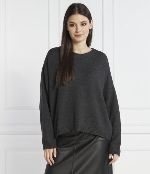 Liviana Conti Sweter | Regular Fit | z dodatkiem kaszmiru