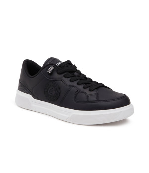 Just Cavalli Skórzane sneakersy