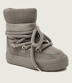 Tommy Hilfiger Śniegowce | zamsz