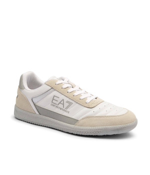 EA7 Skórzane sneakersy