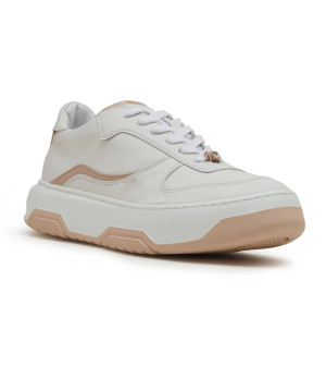 Marc Cain Skórzane sneakersy