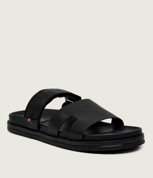 Tommy Hilfiger Skórzane klapki