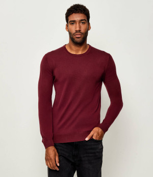 HUGO Wełniany sweter San Cedric | Regular Fit