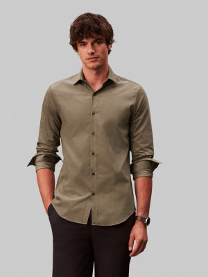 Calvin Klein Koszula | Slim Fit | sztruks