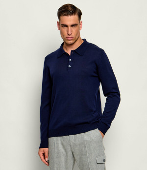 Stenströms Wełniane polo | Regular Fit