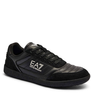 EA7 Skórzane sneakersy