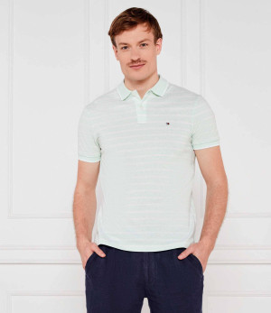 Tommy Hilfiger Polo | Regular Fit | z dodatkiem lnu