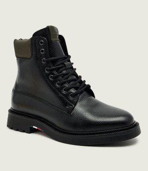Tommy Hilfiger Skórzane buty wysokie