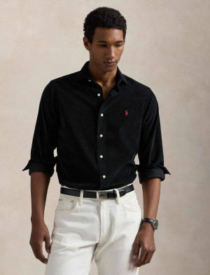 POLO RALPH LAUREN Koszula | Custom fit | sztruks
