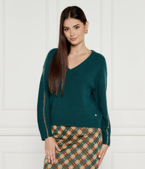 Marc Cain Wełniany sweter | Loose fit