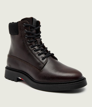 Tommy Hilfiger Skórzane buty wysokie