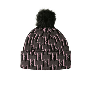 Karl Lagerfeld Wełniana czapka Beanie