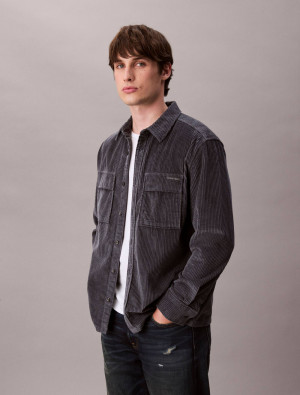 Calvin Klein Jeans Koszula | Relaxed fit | sztruks