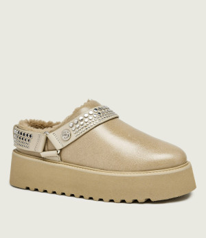 Pinko Skórzane mule Martina 05