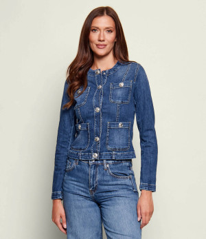 Liu Jo Kurtka jeansowa | Slim Fit