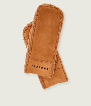 INUIKII Skórzane rękawiczki | shearling