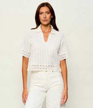 AllSaints Polo Elma | Cropped Fit