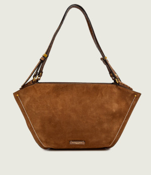 GIANNI CHIARINI Shopperka Bloom | zamsz