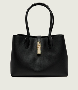 Furla Skórzana shopperka Furla Goccia