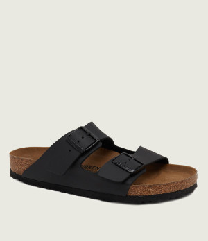 Birkenstock Klapki Arizona | z dodatkiem skóry | regular fit