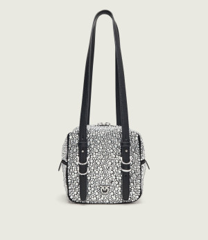 Pinko Torebka na ramię CUBIC FULL STRASS