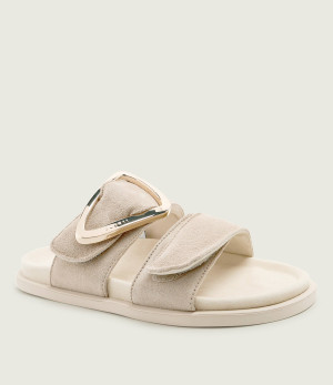 INUIKII Klapki DREAMER BUCKLE | zamsz