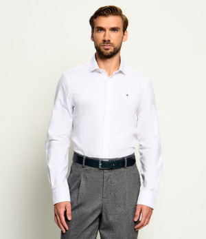 Tommy Hilfiger Koszula Dobby | Tailored slim