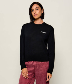 Pinko Wełniany sweter Martenica | Regular Fit