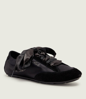 Karl Lagerfeld Sneakersy ARIELLA | zamsz
