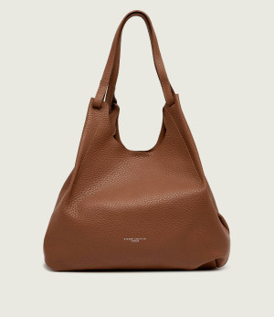 GIANNI CHIARINI Skórzana shopperka + saszetka Dua
